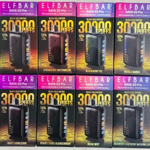 Elfbar Raya D3 Pro 30000 Puffs Vape (All Flavors) – Buy Online in Gurgaon
